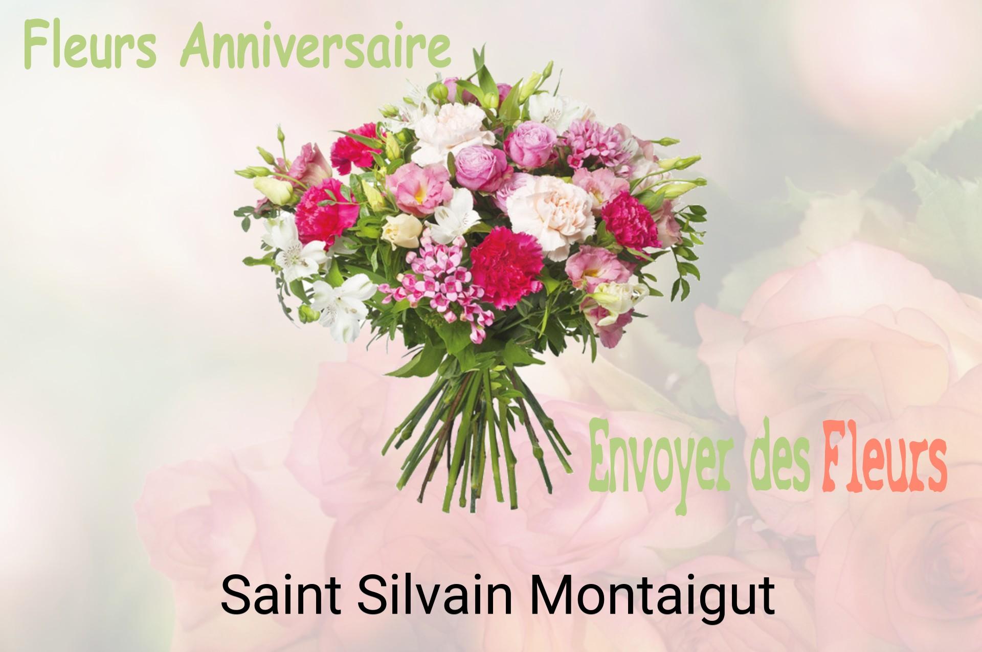 Bouquet de fleurs d’anniversaire livré à Saint-Silvain-Montaigut